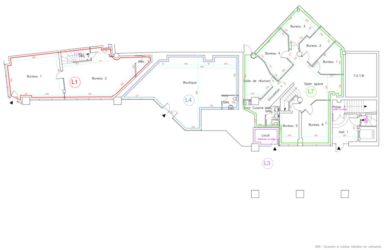 Bureau Lille 972m² Location bureau Lille Nord OLBUR2203959 9